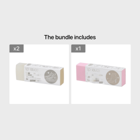 1pc Household Cleaning Eraser; Suede; Sheepskin; Matte Leather And Leather Fabric Care; Leather Cleaner; White; Pink (Color: White Color*2+Pink Color)